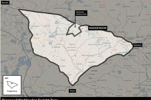 Proposed Waddesdon Freight Zone