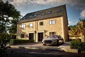 A CGI of a Pearcroft home