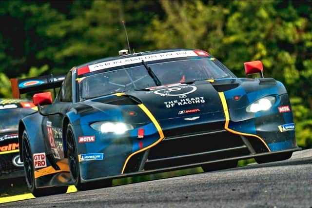 Ross Gunn raced to second position at Lime Rock last weekend.