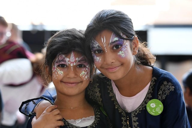 There was a chance to take  part in a range of fun activities and entertainment including face painting