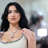 MAY 01: Dua Lipa at The 2023 Met Gala Celebrating "Karl Lagerfeld: A Line Of Beauty" at The Metropolitan Museum of Art in May (Photo by Theo Wargo/Getty Images for Karl Lagerfeld)