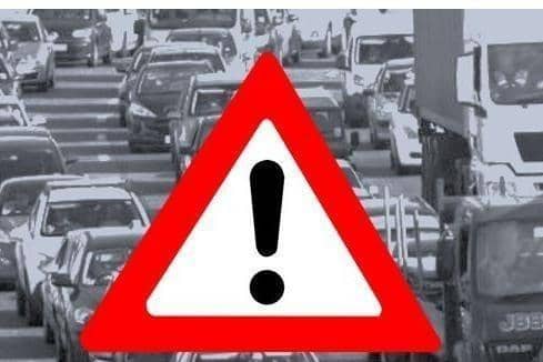 The M40 is closed between junctions 9 (Bicester) and 10 (Brackley/A43) due to an accident involving an overturned lorry.