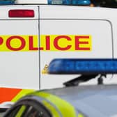 Police are appealing for information after a two-car crash in Mursley on Tuesday, which has left a man in hospital with serious injuries