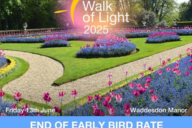 Walk of Light at Waddesdon Manor Gardens