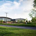 Artists impressions of the major store