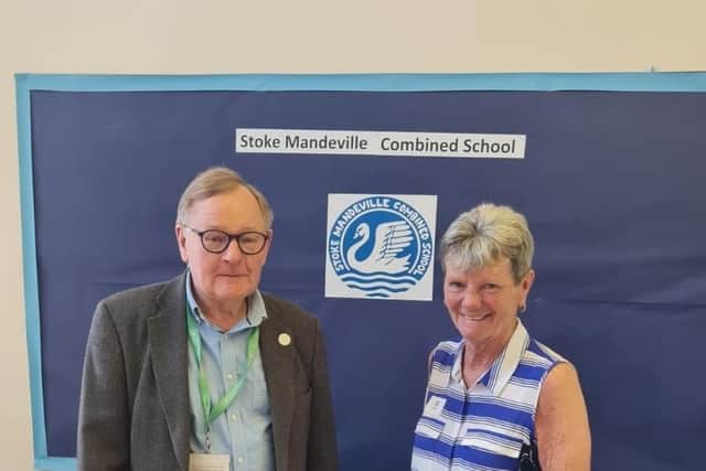 Councillor Peter Martin and Janice Worger