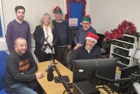 The 3Bs Radio team get in the festive mood