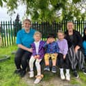 Children with early years staff at Beech Green Nursery   