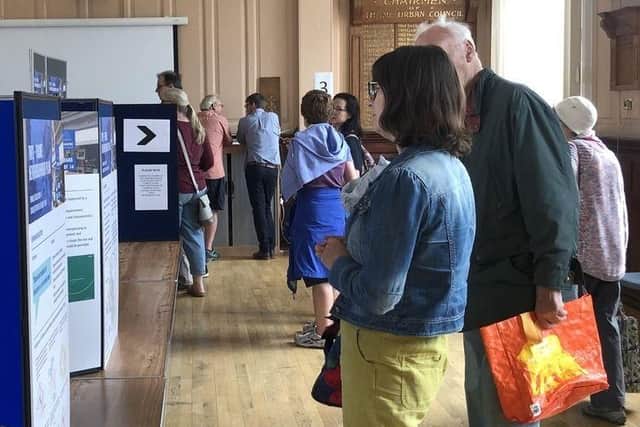 Thame residents attend one of four consultations in the lead-up to the 6 February referendum.
