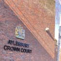 The silent protest was held outside Aylesbury Crown Court