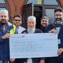 Itimad Hussain, Treasurer, Masud Khan, Chairman, Said Wazir Khan, Site Facilitator, and other members of Aylesbury mosque
