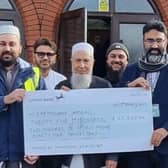 Itimad Hussain, Treasurer, Masud Khan, Chairman, Said Wazir Khan, Site Facilitator, and other members of Aylesbury mosque