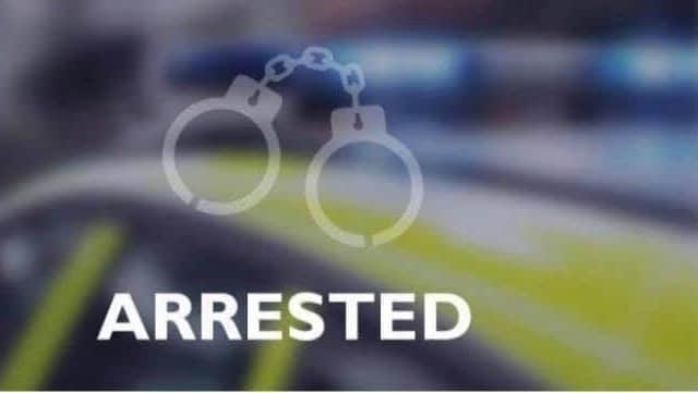 Two arrests were made yesterday