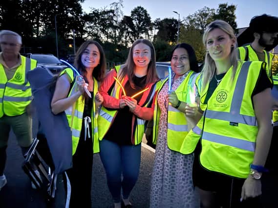Staff at Horwood House Hotel helped marshal at the city’s annual Midnight Moo event.