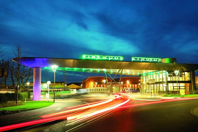 Pinewood Studios entrance