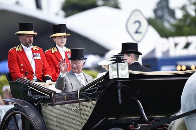 Thames Valley Police were on duty at Royal Ascot (pictured) and Henley Regatta last year as well the committal service for the late Queen.