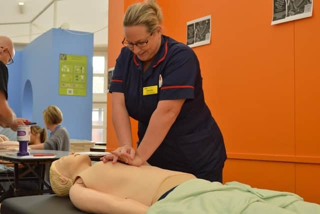 Another shot from Stoke Mandeville Hospital's big fundraiser, photo from Charlie Smith (Local Democracy Service)