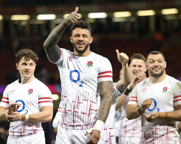 Courtney Lawes made a successful return from injury as England beat Wales 