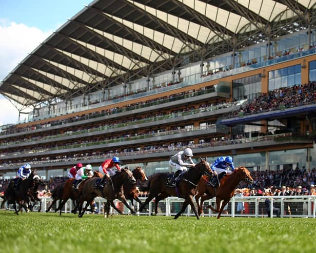 Royal Ascot 2024 runs from Tuesday to Saturday with a record total of £10 million of prize money on offer across 35 races, all of which are being shown live on ITV or ITV4 and Sky Sports Racing. (PHOTO BY: Bryn Lennon/Getty Images)