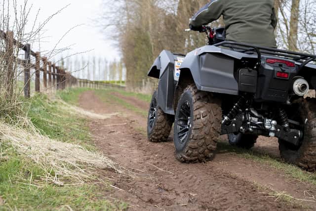 Quad bikes are among the items rural thieves target
