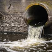 Dirty water flows from a pipe into a river (Photo: stock.adobe.com)