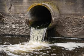 Dirty water flows from a pipe into a river (Photo: stock.adobe.com)