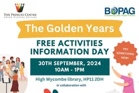 Free Activities Information Day, with Age UK Buckinghamshire