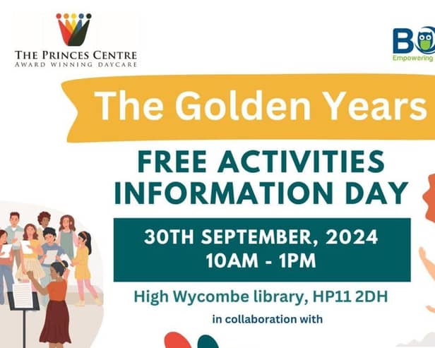 Free Activities Information Day, with Age UK Buckinghamshire