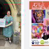 Stephanie from Mentmore Arts Festival and Sue, MK Act CEO