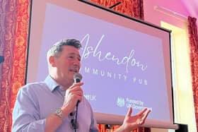 Tony Hadley attended a special event explaining the group's plans