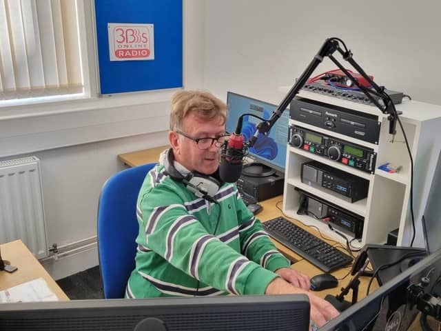 Dave Watts, programme manager of 3Bs Radio