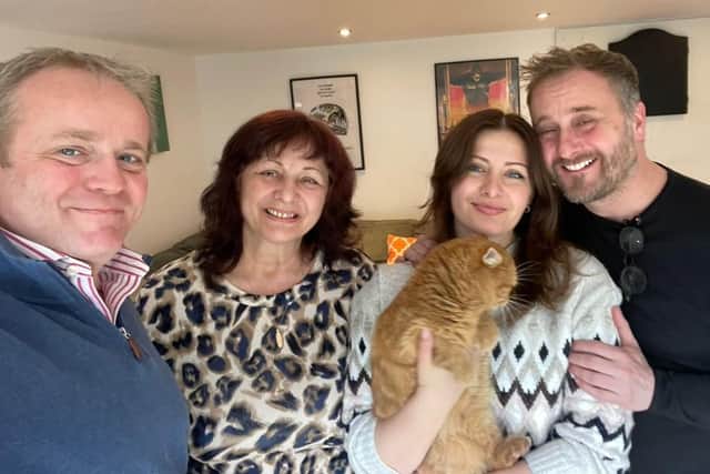 Peter Chapman has donated his annex to the family