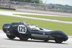 James Wood in action at Silverstone. Photo: James Beckett.