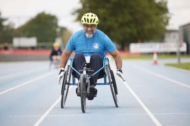 The charity provides sport and activities to support patients during their rehabilitation. Image: Roger Bool