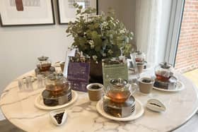 Tea days are organised at the development