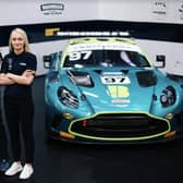 Andrew Howard and Jessica Hawkins will race a Beechdean Aston Martin Vantage GT3 in the British GT Championship this season (Photo courtesy Beechdean AMR)
