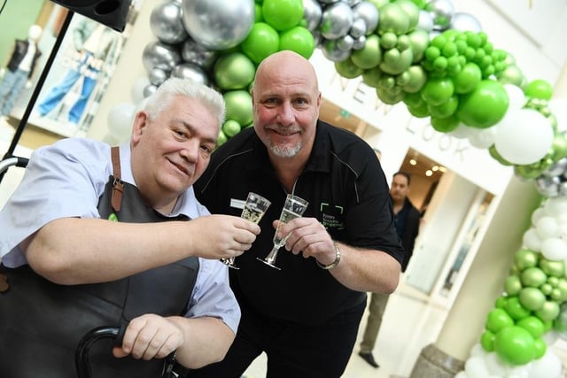 Guests raised a toast to mark the 30th anniversary of Friars Shopping Centre