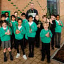 Children at Kingsbrook View Primary Academy 