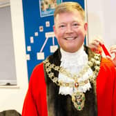 Robing the new Mayor of Aylesbury