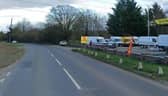 A413 the location of the sinkhole (Image: Google maps)