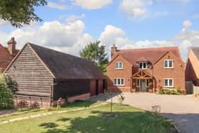 The home is up for sale now