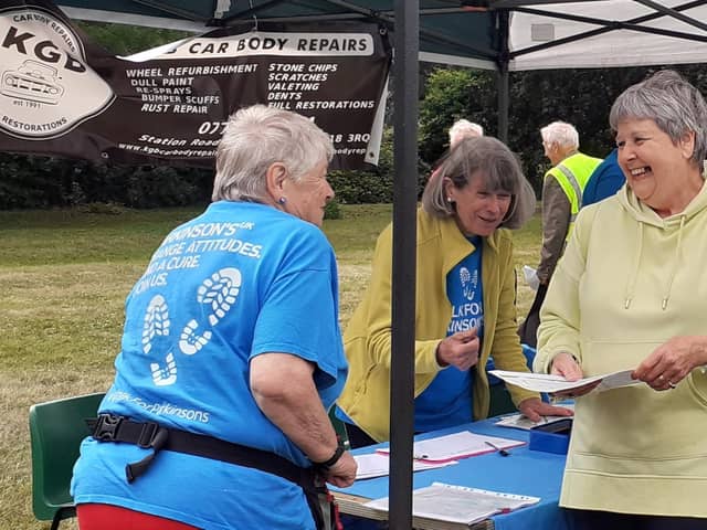Registration for the Walk for Parkinson's