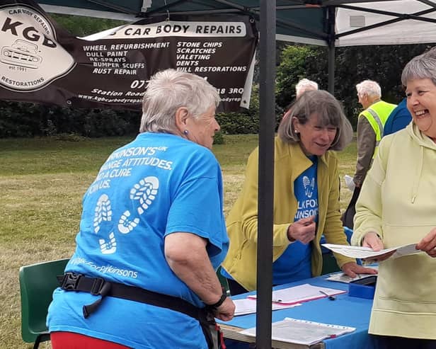 Registration for the Walk for Parkinson's