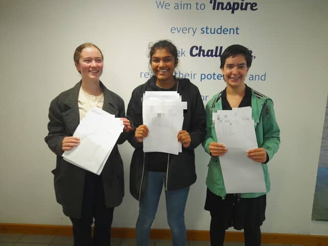 Happy faces from Aylesbury High School