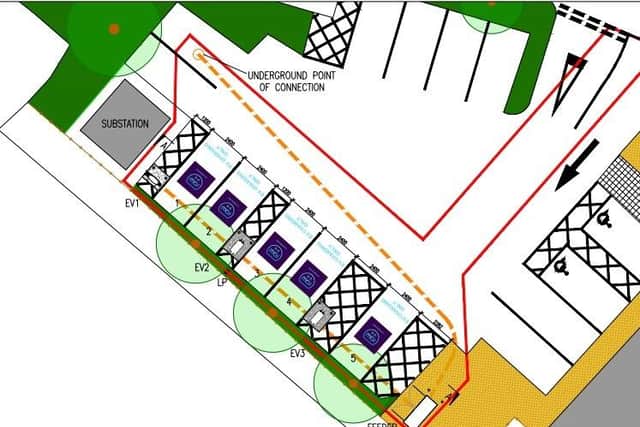 The design outline sent to the council, photo from NTR Planning