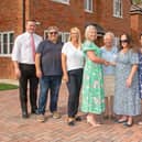 Representatives of Longwick-cum-Ilmer Parish Council with Miller Homes’ team at Longwick Chase