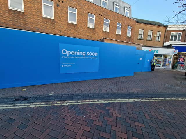 Barclays is moving to a new location in Aylesbury