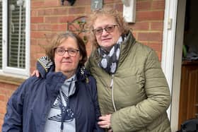 Ruth Left And Bridgette Right, photo from Charlie Smith Local Democracy Reporting Service