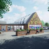 The council's design plans for Wendover Community Library