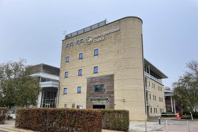 Buckinghamshire Council Office Aylesbury. Photo: LDRS